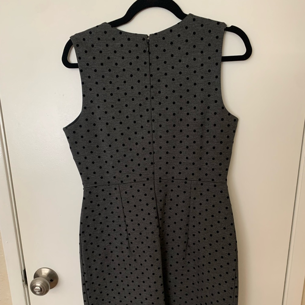 Lands End polka dot dress